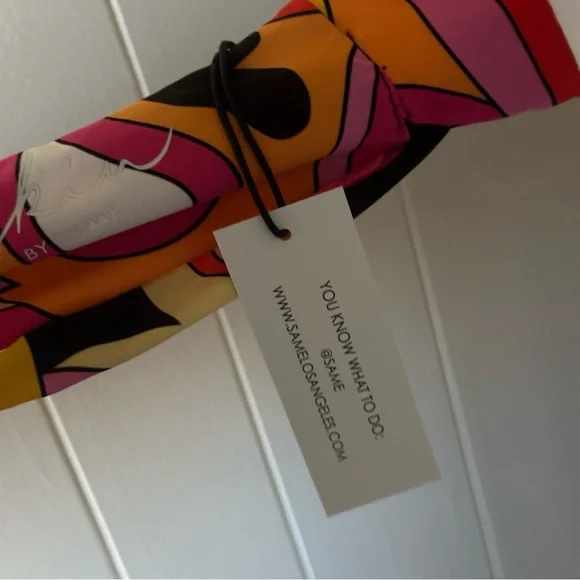 Same Swim Bandeau Bikini Top NWT - Picture 7 of 7